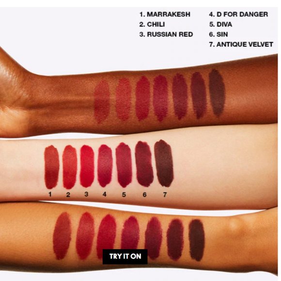 M.A.C. MATTE LIPSTICK in Chili NIB - Picture 6 of 6